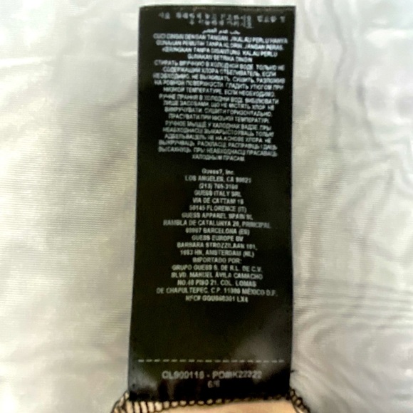 GUESS | sheer blouse size M - Picture 6 of 12